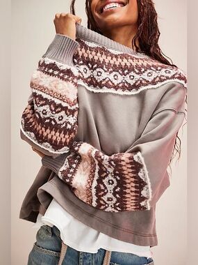 Free people Chilly sweatshirt size small